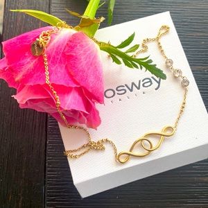 Italian jewelry necklace never worn!